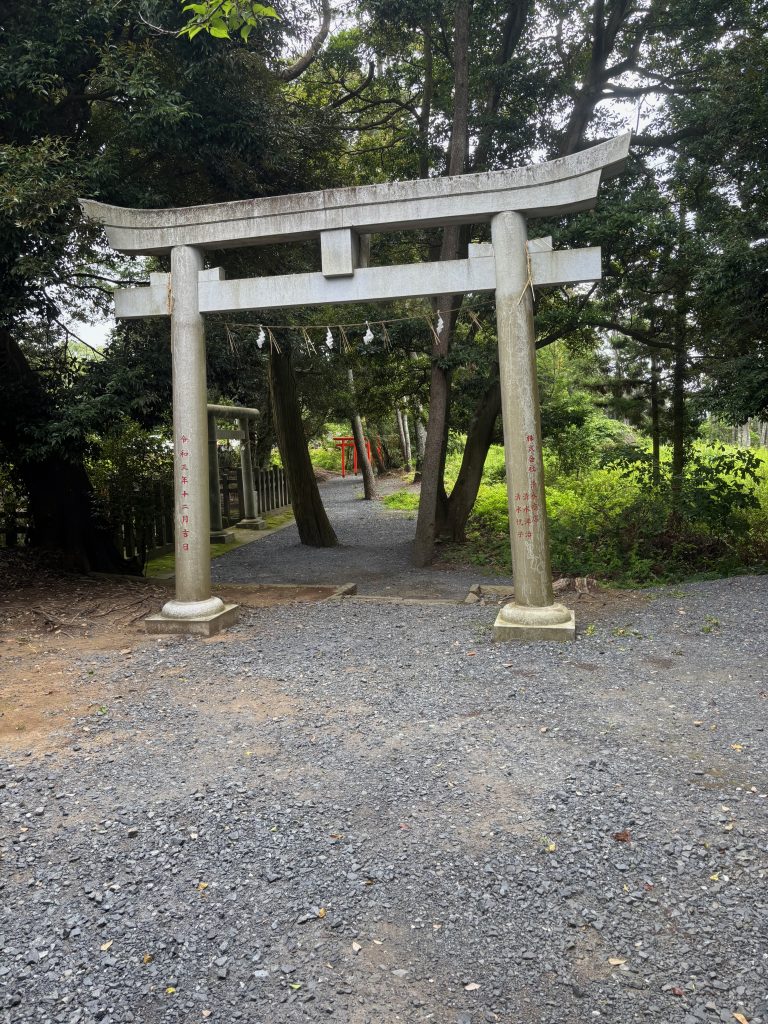 Torii gate in Oarai, Japan